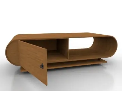 50s Era Table 3D model