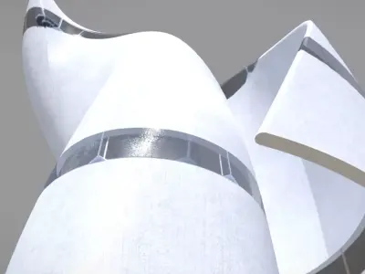 Weird Building 3D model