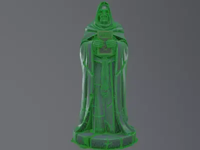 lich statue 3D model