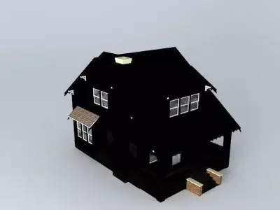 Craftsman Bungalow Free 3D model