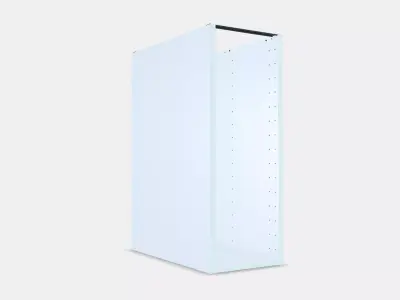 METOD Base cabinet frame 6 Low-poly 3D model