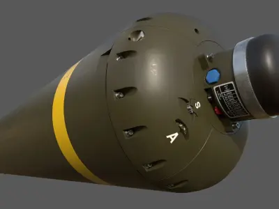 CBU-103 Combined Effects Munition 3D model