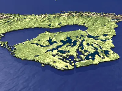 Sweden Norway Finland 3D model