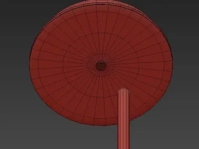 Mid Century Modern 3 Light 3D model