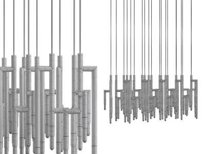 Kebo tube brass 3D model
