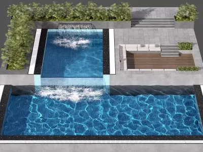 SWIMMING POOL NO117 A 3D model