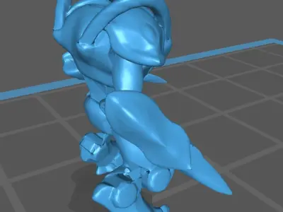 Starcraft Zealot 3D print model