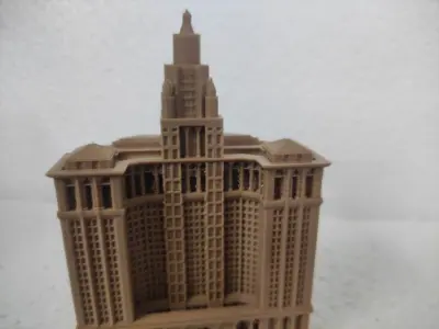 The David N Dinkins Manhattan Municipal Building 3D print model