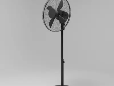 Fan model pack 5 3D model