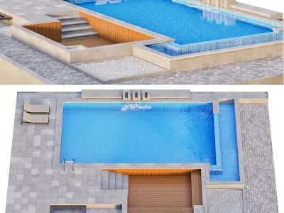 Pool 03 3D model