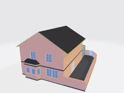 House Building 3D print model
