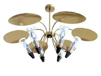 chandelier modern 3D model