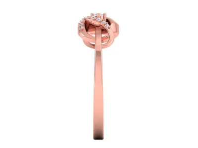 Solitaire Wedding Engagement Women Rings Propose ring 3D print model