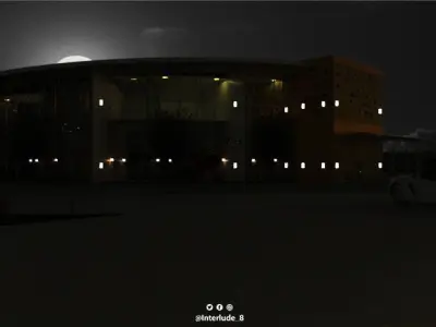 Art gallery 3D model 4