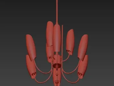 STELLA chandelier 3D model purchase