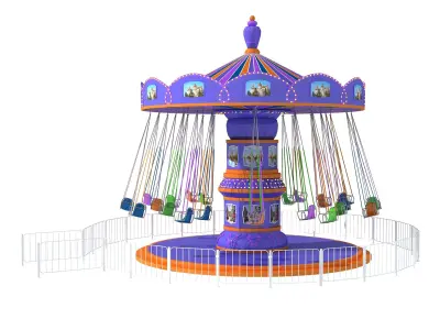 Funfair Ride 3D model