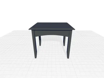 Shaker End Table 3D model