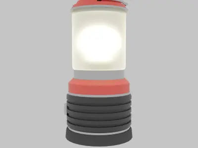 LED lantern 3D model