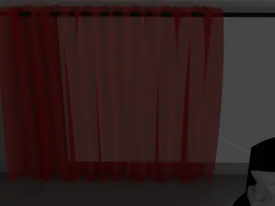 The Round Bedroom 3D model
