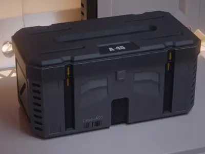 Scifi-Crate 3D model