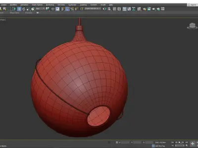 Skye Pendant Ceiling Light Low-poly 3D model