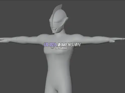 Ultraman Belial Early Style - 3D Model 3D model