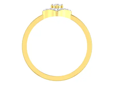 Women Ring  Render 3dm STL OBJ FBX Details 3D print model 277