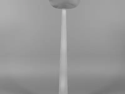 Venus Floor Lamp - Designed by Albino Miranda 3D model