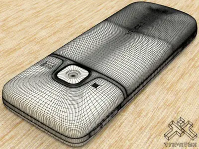 Nokia 6700 Classic 2009 - black 3D model