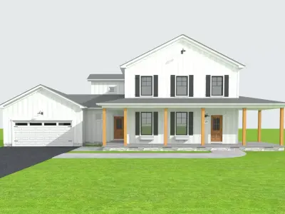 Cape Cod House 15 3D model