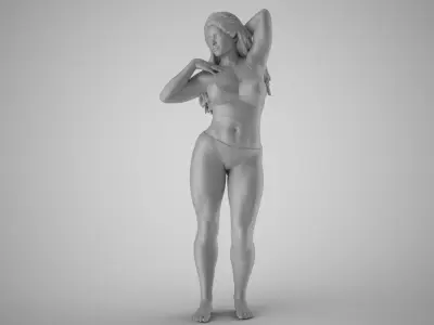 Lovely Girl 3 3D print model