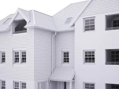 British  Building 3D model