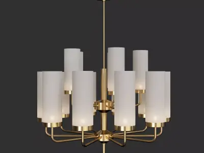 Hans Agne Jakobsso Chandelier 3D model