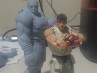 Balrog  or MBison Street Fighter 3D print model