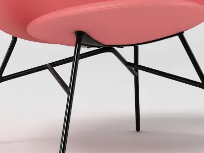 PlusHalle Stella 2 Chair 3D model