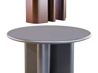 MiniForms BonBon - Dining Tables Set 01 3D model