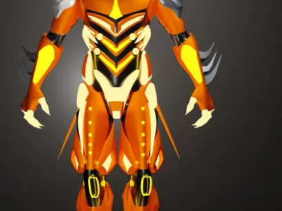ROBO SAMURAI NO 1  3D MODEL 3D model