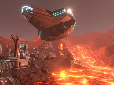 Scifi Kit Vol 3 Low-poly 3D model