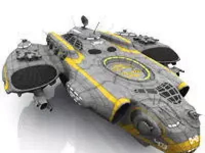 Advanced Destroyer 3D model