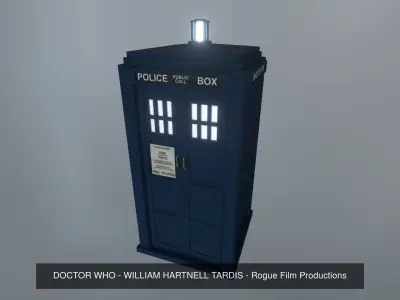 DOCTOR WHO - TARDIS BUNDLE by RogueFilmProductions 3D Model Pack