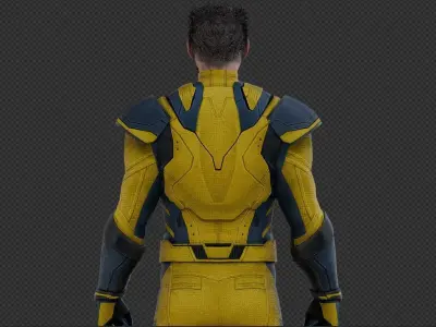Wolverine from Deadpool and Wolverine 3D model