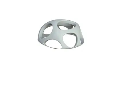 SciFi Cube Object No 46545 Low Poly Shape Low-poly 3D model