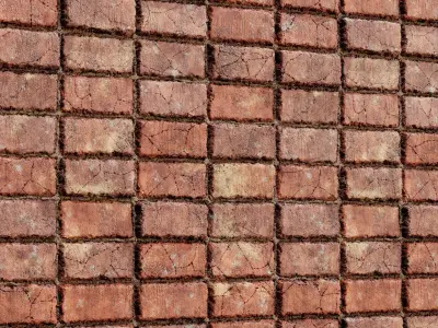 8K PBR Brick Wall Texture With Seamless High Quality Vol 1 Texture