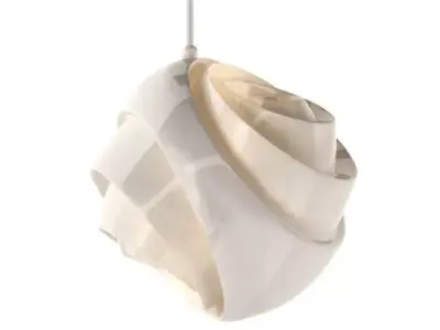 Spherical Stylish Bedroom Lamp 3D model