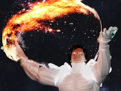 The Beyonder Low-poly 3D model