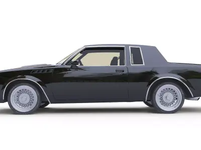 1987 Buick Regal GNX 3D model