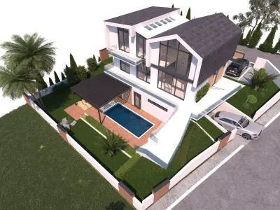 RIVA CONCEPT-T1 Low-poly 3D model