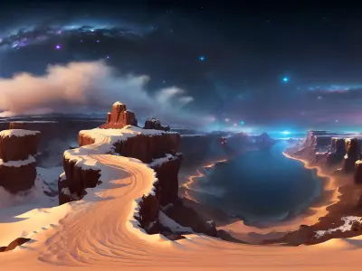 HDRI Alien Places Vol1 Low-poly 3D model