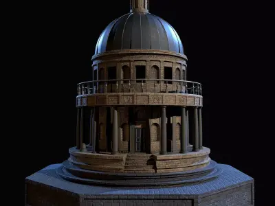 Architecture london dome 3D model
