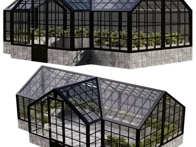 GREEN HOUSE NO1 A 3D model